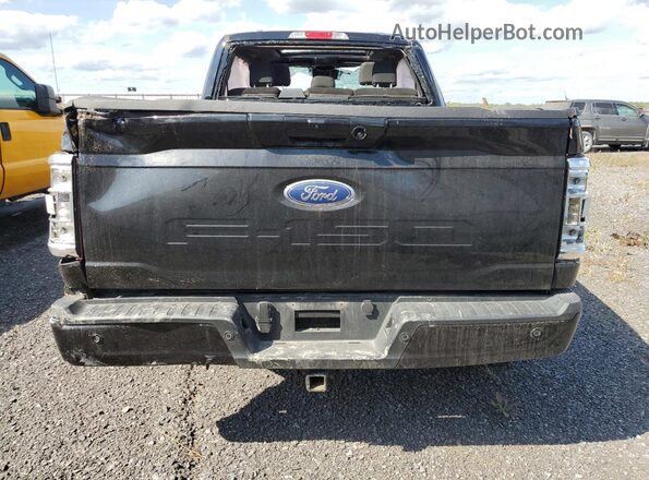 1FTFW1ED8NFB75093 2022 FORD F150 Black Հետևի տեսք