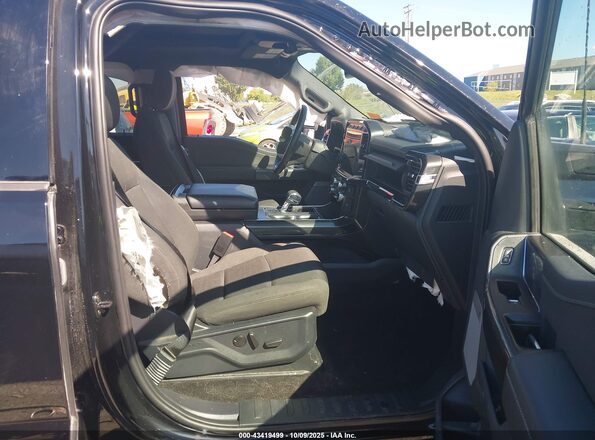 1FTFW1ED9NFB81226 2022 FORD F150 Black Vista interior delantera