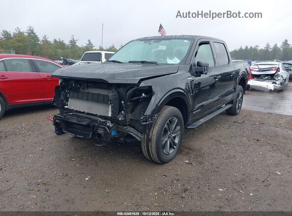 1FTFW1EDXPFD08228 2023 FORD F150 Black Передня ліва чверть
