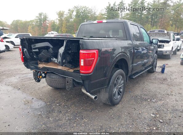 1FTFW1EDXPFD08228 2023 FORD F150 Black Задня права чверть