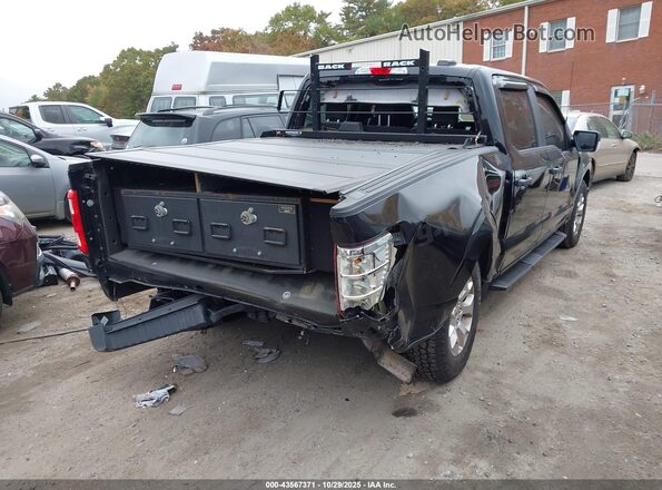 1FTFW1P80NKE09878 2022 FORD F-150 POLICE RESPONDER Черный Задняя правая четверть