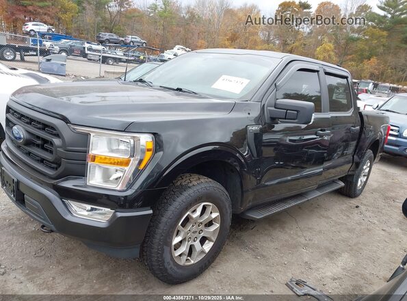 1FTFW1P80NKE09878 2022 FORD F-150 POLICE RESPONDER Черный 