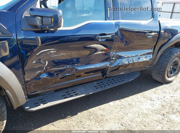 1FTFW1RG0PFA82947 2023 FORD F150 Синий Вид спереди