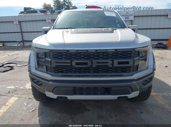 1FTFW1RG4NFB91683 2022 FORD F150 Silver Instrument cluster view