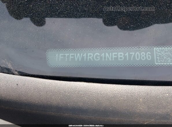 1FTFW1RG4NFB91683 2022 FORD F150 Silver 