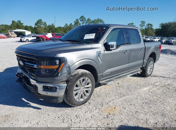 1FTFW3LD1RFB05679 2024 FORD F150 Gray Przód lewy