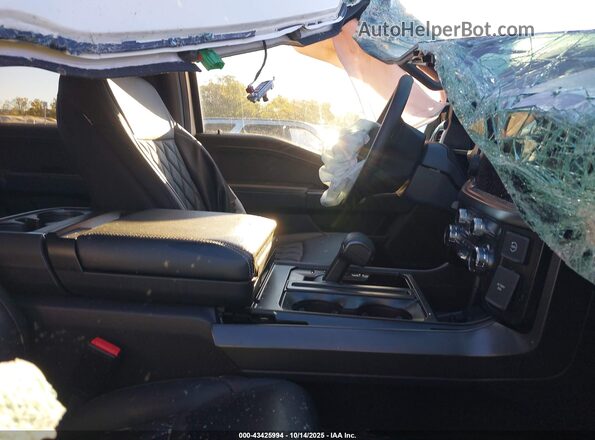 1FTFW3LD6RFB95962 2024 FORD F150 White Widok wnętrza z przodu