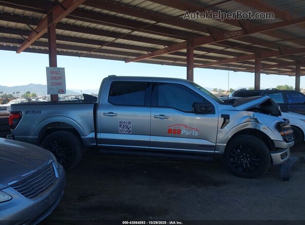 1FTFW3LD7SFA53013 2025 FORD F150 Gray Սալոնի հետևի տեսք