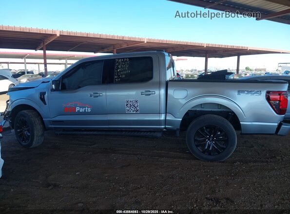 1FTFW3LD7SFA53013 2025 FORD F150 Gray Սալոնի 360 աստիճան տեսք
