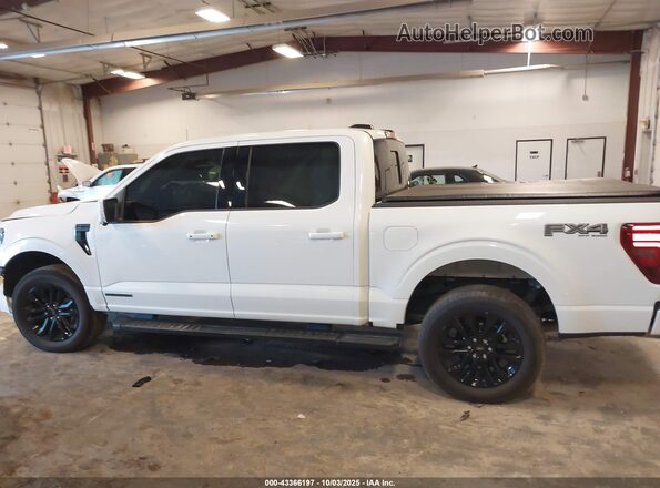 1FTFW5LD1SFA08192 2025 FORD F150 White Widok wnętrza 360 stopni