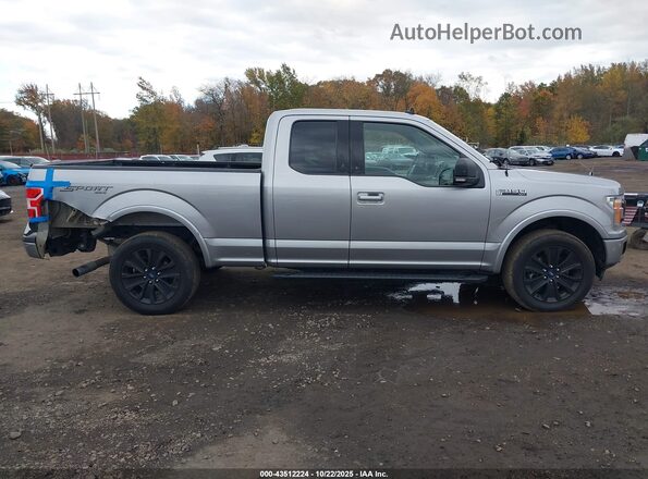1FTFX1E55LFC70410 2020 FORD F150 Silver Սալոնի հետևի տեսք