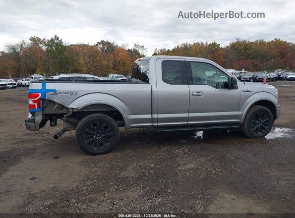 1FTFX1E55LFC70410 2020 FORD F150 Silver Դիմացի տեսք