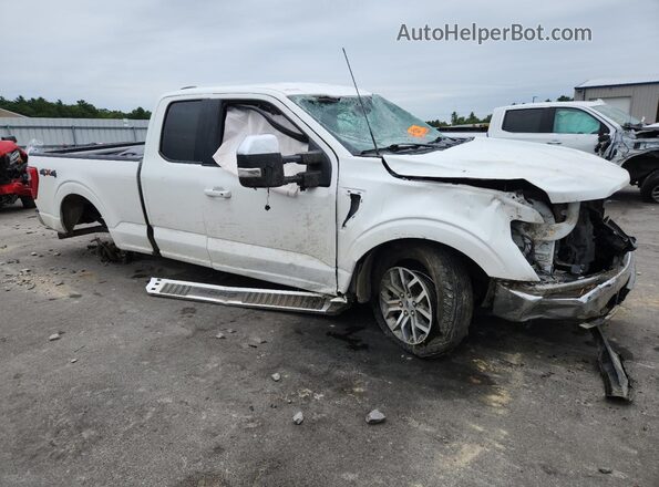 1FTFX1E56NFB78533 2022 FORD F150 White Przód prawy