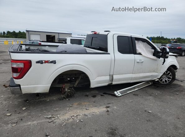 1FTFX1E56NFB78533 2022 FORD F150 White Tył prawy