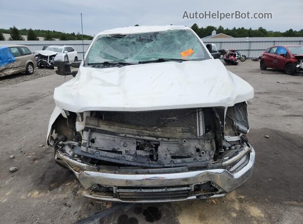 1FTFX1E56NFB78533 2022 FORD F150 White Widok z przodu