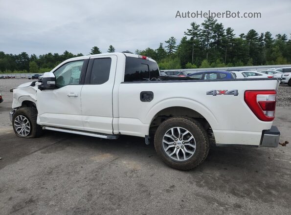 1FTFX1E56NFB78533 2022 FORD F150 White Tył lewy