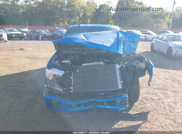 1FTMF1C57LFC31573 2020 FORD F150 Blue Սարքավորումների վահանակի տեսք