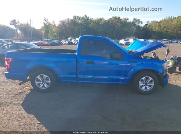 1FTMF1C57LFC31573 2020 FORD F150 Blue Սալոնի հետևի տեսք