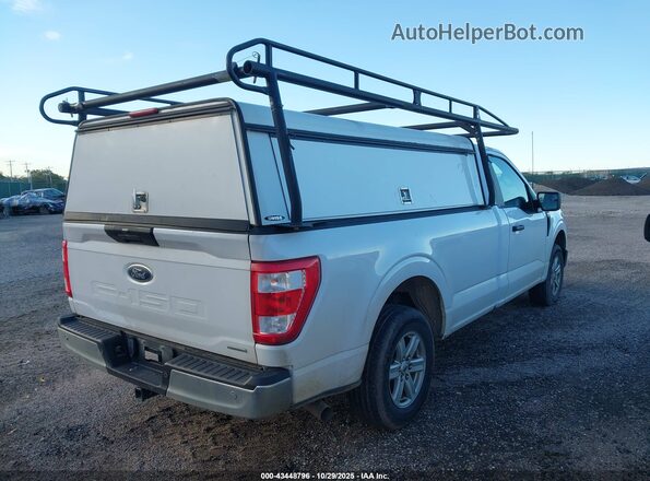 1FTMF1CP8NKD19608 2022 FORD F150 Белый Задняя правая четверть