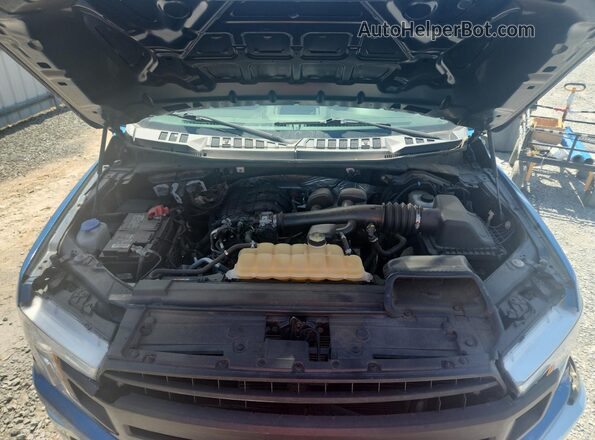 1FTMF1EB9LKF20738 2020 FORD F150 Blue Vista interior trasera