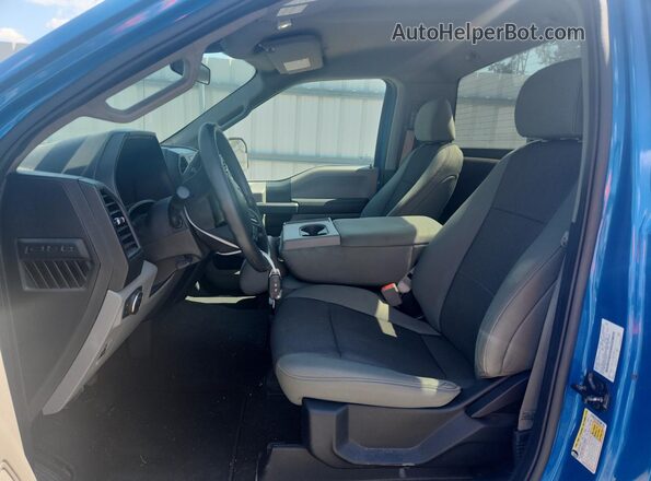 1FTMF1EB9LKF20738 2020 FORD F150 Blue Vista interior delantera