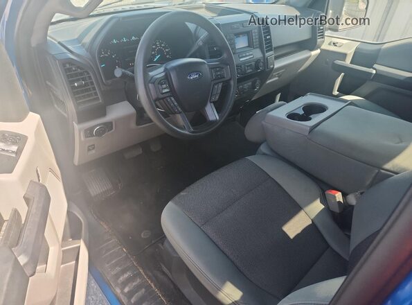 1FTMF1EB9LKF20738 2020 FORD F150 Blue Vista del salpicadero