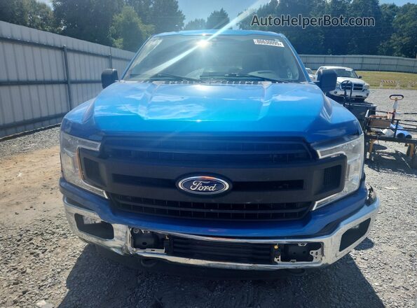 1FTMF1EB9LKF20738 2020 FORD F150 Blue Vista frontal