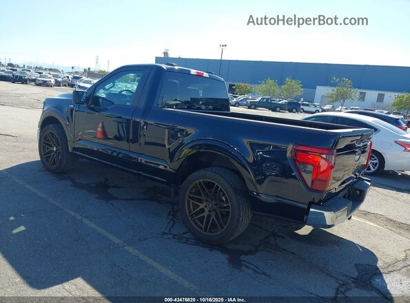 1FTMF1K54RKE99689 2024 FORD F150 Black უკანა მარცხენა