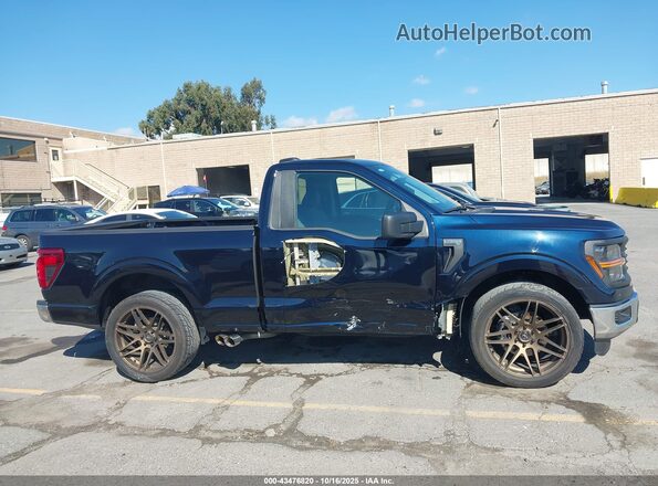 1FTMF1K54RKE99689 2024 FORD F150 Black უკანა სალონის ხედი