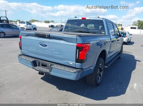 1FTVW1EL7PWG06707 2023 FORD F-150 LIGHTNING Light Blue Rear right