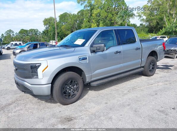 1FTVW3LK6SWG22640 2025 FORD F-150 LIGHTNING Gray Vista tres cuartos delantera izquierda