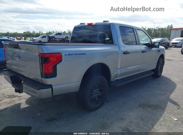 1FTVW3LK6SWG22640 2025 FORD F-150 LIGHTNING Gray Trasero derecho
