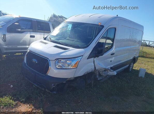 1FTYE1C80MKA80499 2021 FORD TRANSIT-150 White Front left
