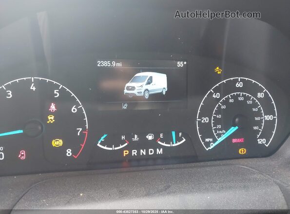 1FTYE1C87RKB74385 2024 FORD TRANSIT-150 White Вид задніх сидінь