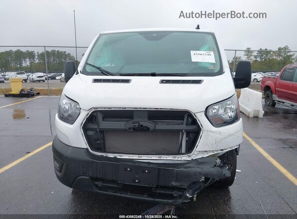 1FTYE1Y86PKB29962 2023 FORD TRANSIT-150 White Widok wnętrza z tyłu