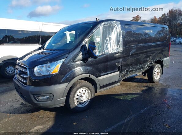 1FTYE2Y88LKA46775 2020 FORD TRANSIT-150 Черный Передняя левая четверть