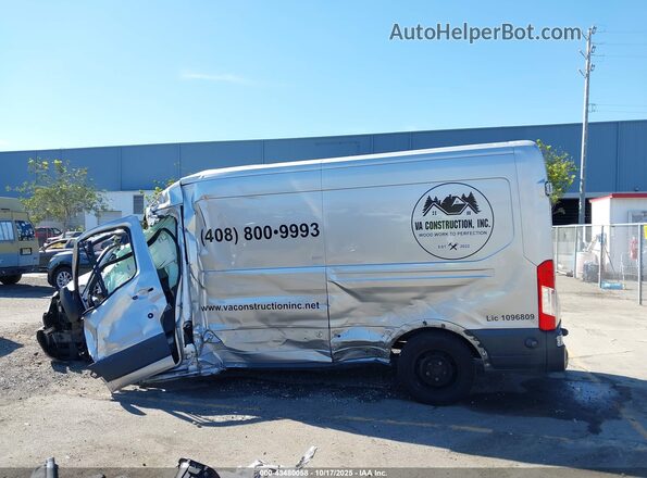 1FTYR2CG1GKA11844 2016 FORD TRANSIT-250 Silver უკანა სალონის ხედი