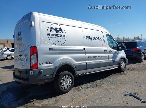 1FTYR2CG1GKA11844 2016 FORD TRANSIT-250 Silver უკანა მარჯვენა