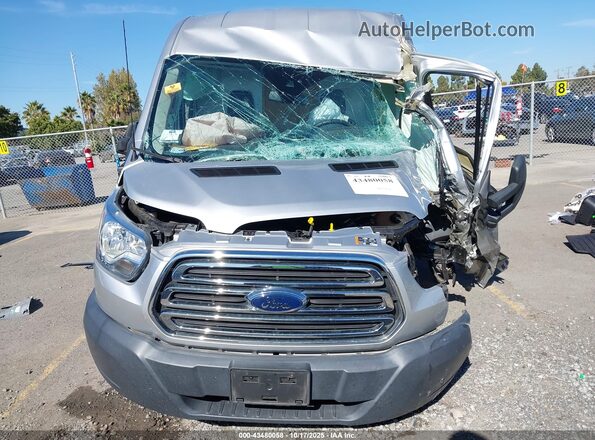 1FTYR2CG1GKA11844 2016 FORD TRANSIT-250 Silver წინა პანელის ხედი