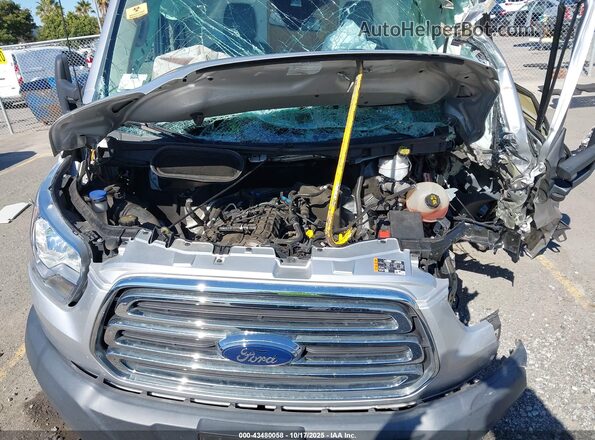 1FTYR2CG1GKA11844 2016 FORD TRANSIT-250 Silver უკანა ხედი