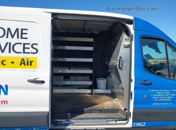 1FTYR2CM4KKB17963 2019 FORD TRANSIT-250 Blue VIN კოდის სტიკერის ხედი