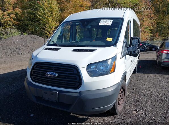 1FTYR2CM4KKB39526 2019 FORD TRANSIT-250 White წინა მარცხენა ხედი სამი მეოთხედიდან