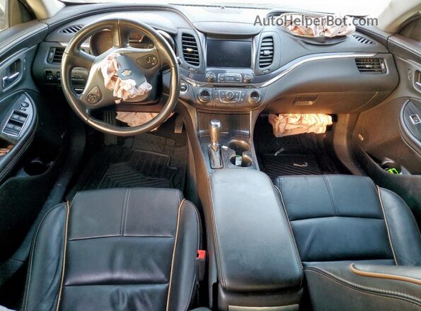 1G1105S33LU109597 2020 CHEVROLET IMPALA Серебряный Вид панели приборов
