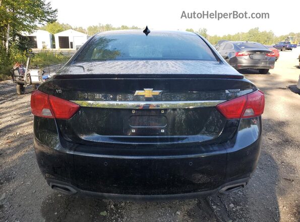1G1105S34LU109706 2020 CHEVROLET IMPALA Black Вид ззаду