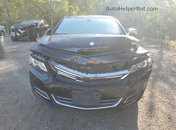 1G1105S34LU109706 2020 CHEVROLET IMPALA Black Вид спереду