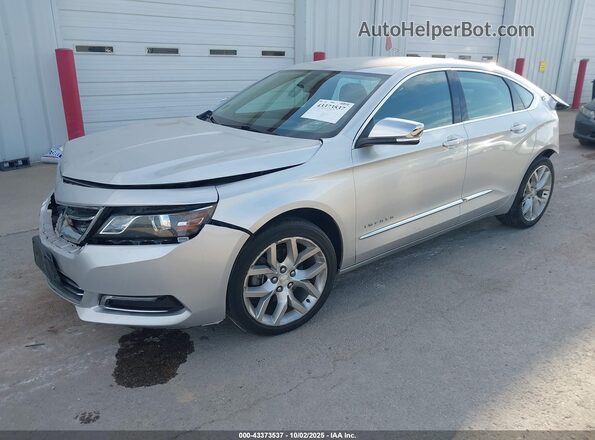 1G1105S37LU102393 2020 CHEVROLET IMPALA Silver Առջևի ձախ երեք քառորդ տեսարան