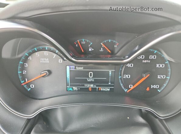 1G11Z5S32LU109371 2020 CHEVROLET IMPALA Черный Вид щитка приборов