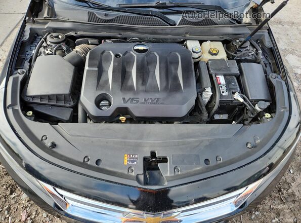 1G11Z5S32LU109371 2020 CHEVROLET IMPALA Черный Вид задней части салона