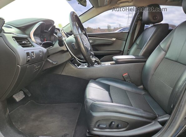1G11Z5S32LU109371 2020 CHEVROLET IMPALA Черный Вид салона спереди