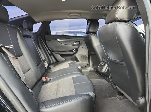 1G11Z5S32LU109371 2020 CHEVROLET IMPALA Черный Вид задних сидений